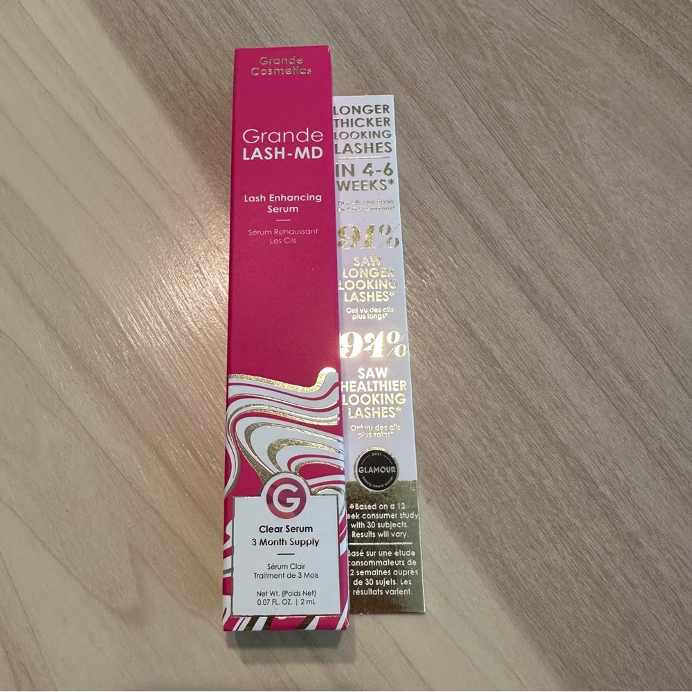 New in Box Grande Lash MD Lash Enhancing Serum 3 month Supply